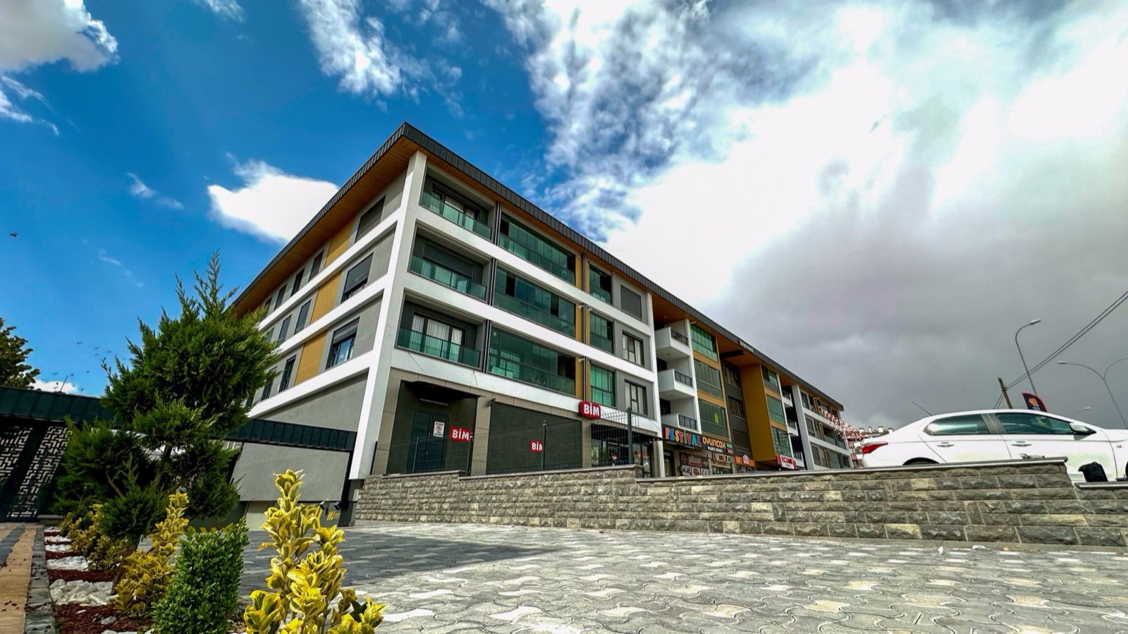 Lavanta projesi peyzaj ve giriş aksı